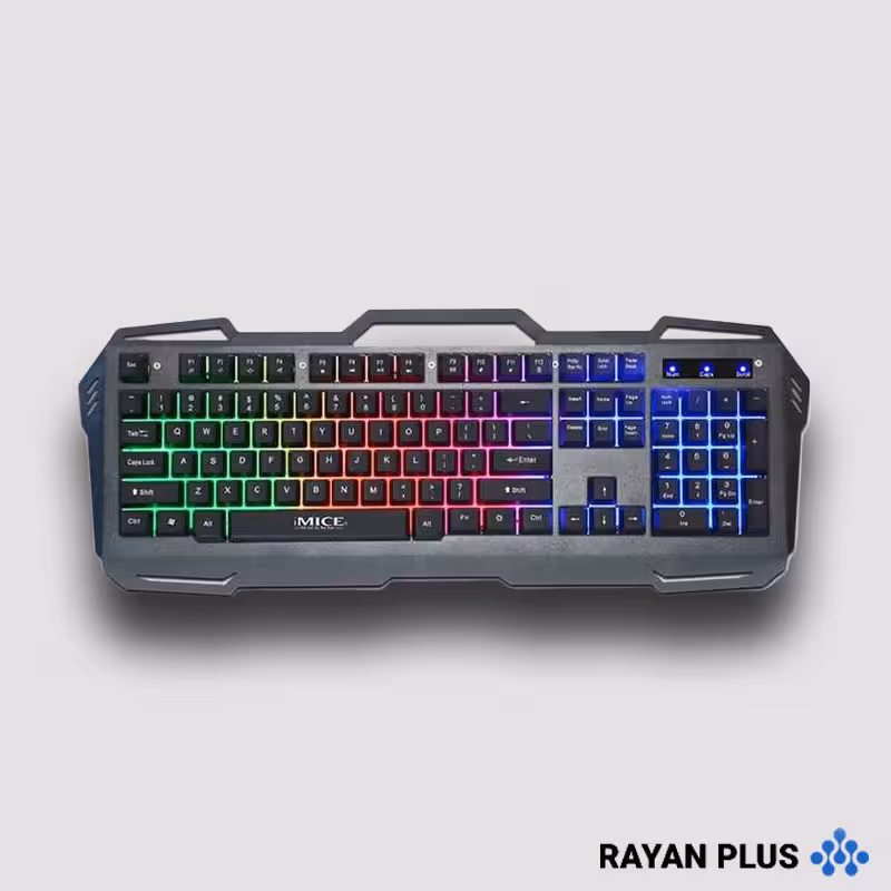 کیبورد گیمینگ مدل iMice AK 400 RGB