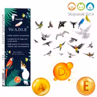 قطره ویتامینه پرنده توکان – E , D3 , A