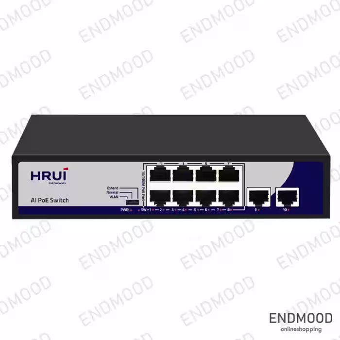 سوئیچ PoE اچ ار یو ای مدل HR900-AF-82N