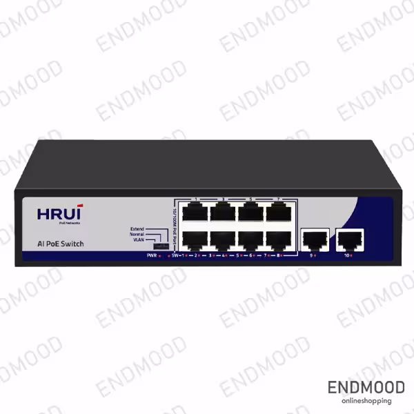 سوئیچ PoE اچ ار یو ای مدل HR900-AF-82N