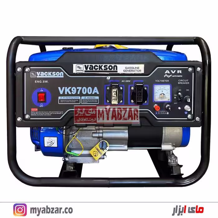 موتوربرق بنزینی وکسون 3.8 کیلووات مدل VK9700A