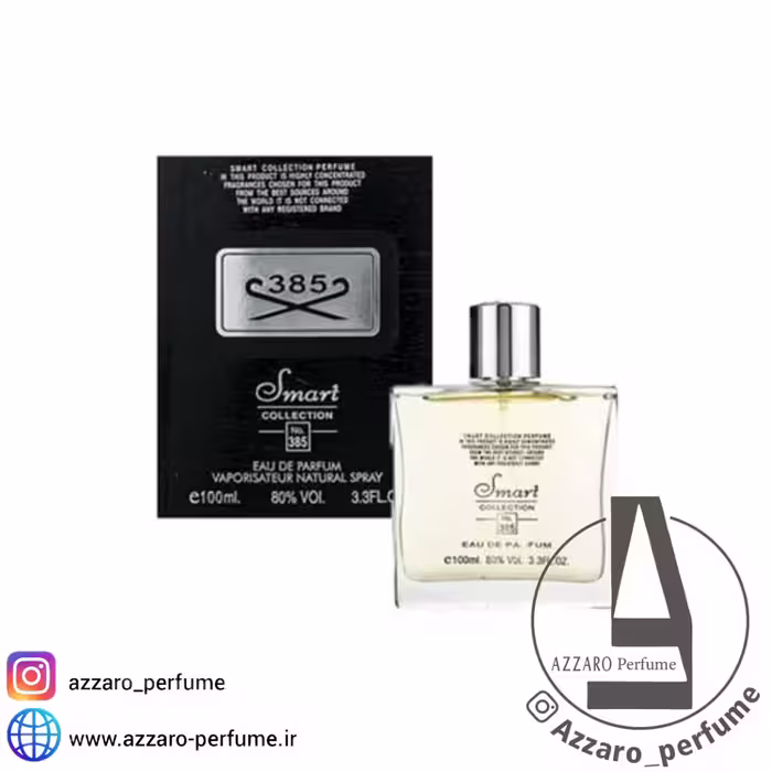 ادکلن مردانه اسمارت کالکشن کد 385 رایحه کرید اونتوس حجم 100 میل