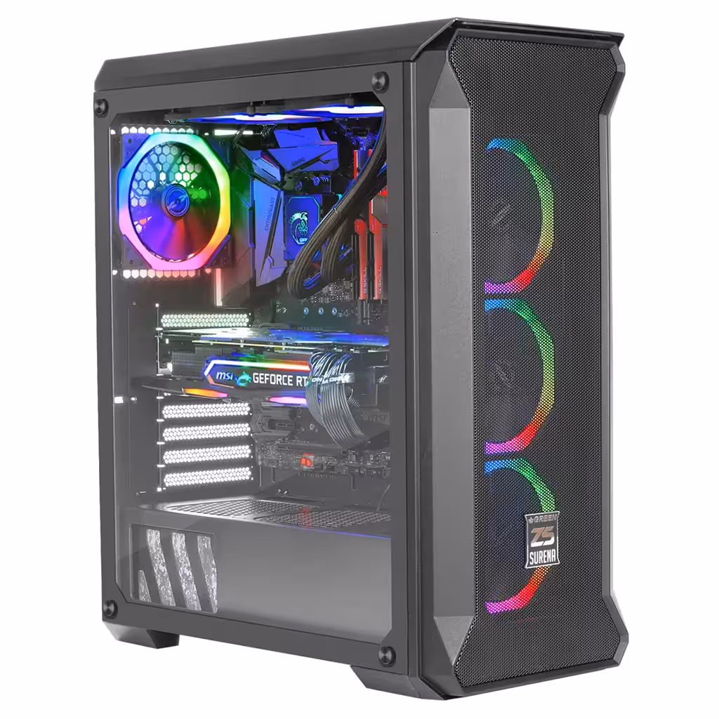 کیس کامپیوتر گرین مدل Surena z5