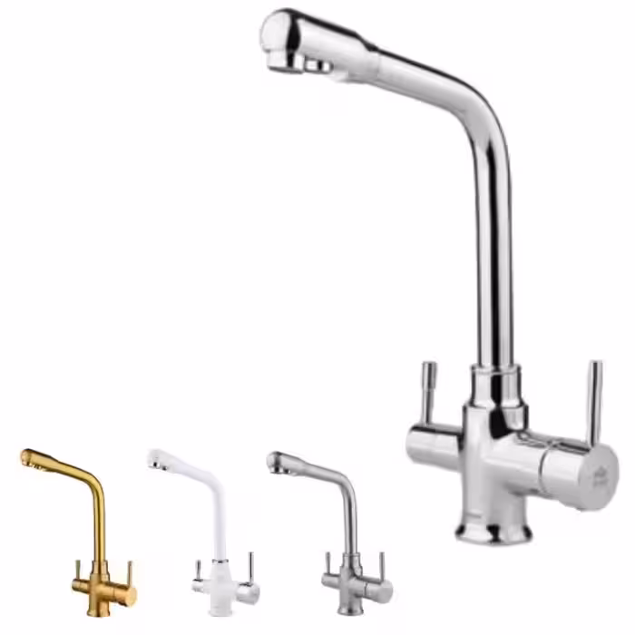 شیر ظرفشویی دوکاره آویسا مدل پلاس