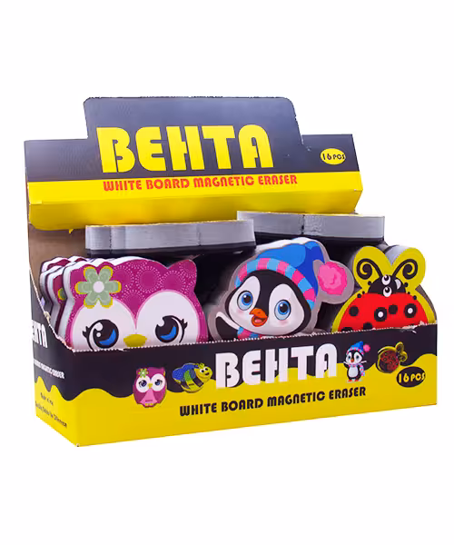 تخته پاکن  اسفنجی فانتزی  بسته (16عددی)