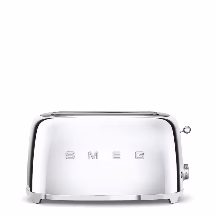 توستر 2 اسلایس بزرگ اسمگ SMEG مدل TSF02 سیلور