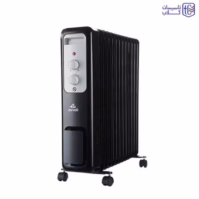 رادیاتور 13 پره ایوولی Evvoli برقی - قیمت رادیاتور برقی ایوولی | فروشگاه تاسیسات کلاب