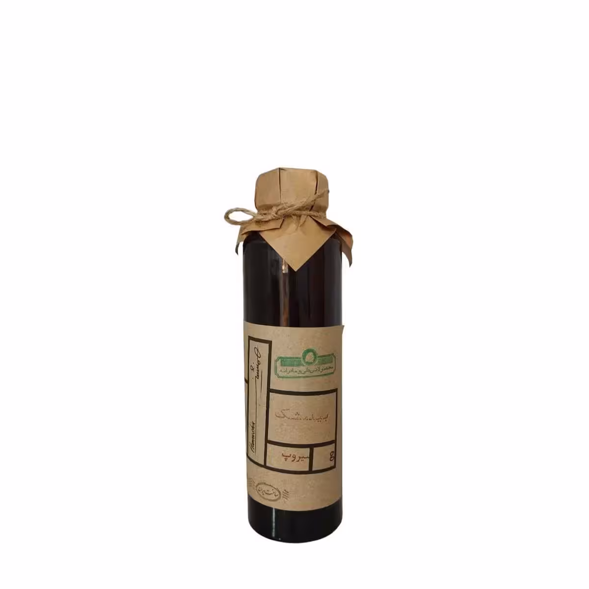 شربت بیدمشک 700گرم شکر قهوه ای همنشینHamneshin pussy willow syrup brown sugar 700gr