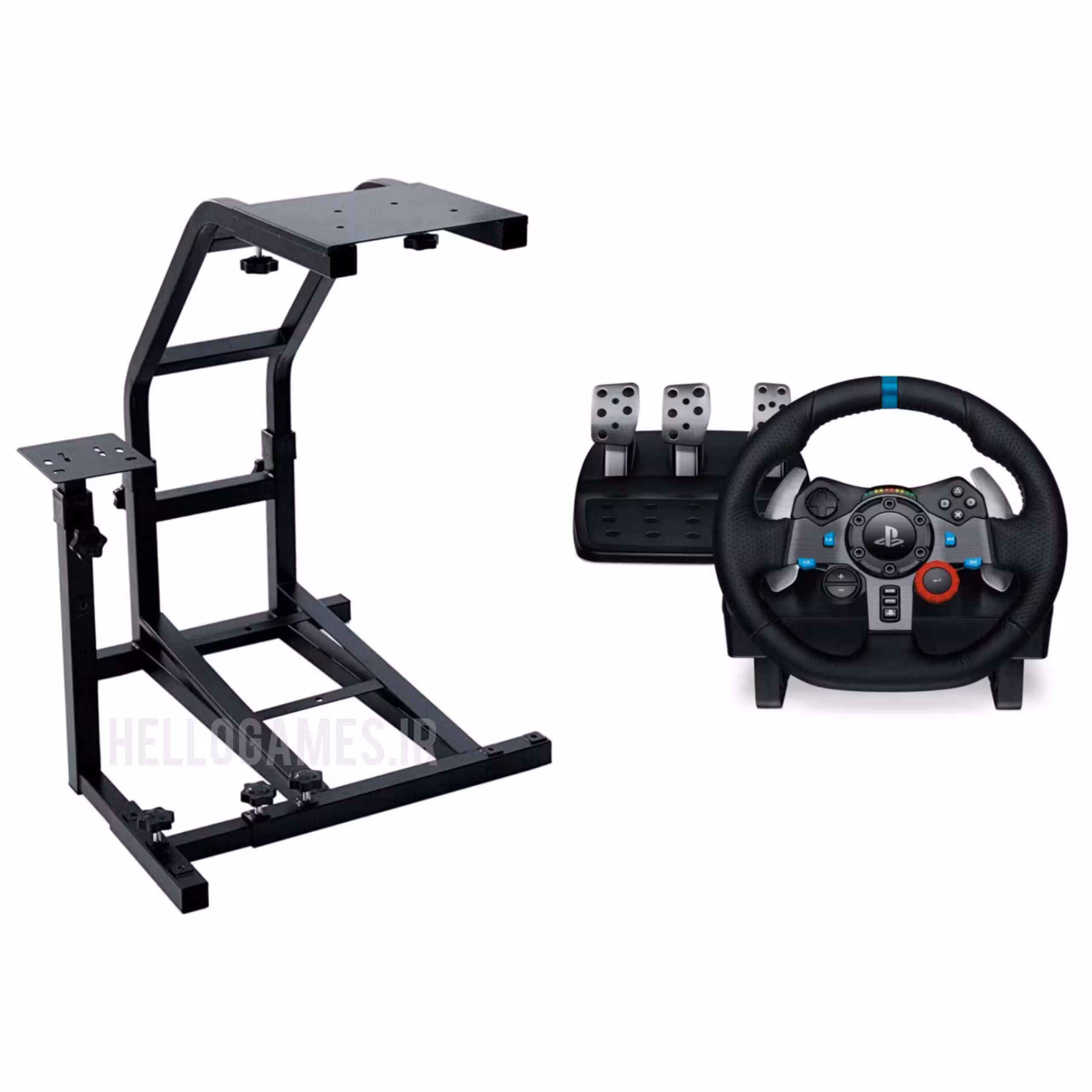 فرمان بازی Logitech G29   استند رانندگی VRS
