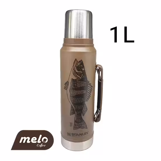 فلاسک استنلی سری کلاسیک طرح قزل آلا (1 لیتری)