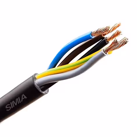 کابل برق افشان 5 در 2.5 سیمیا