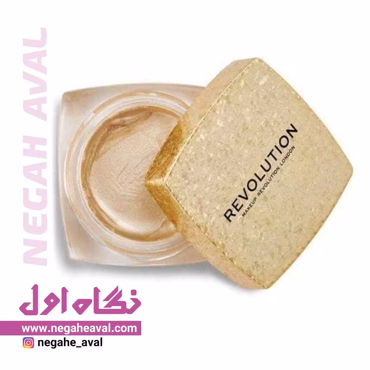 هایلایتر ژلی رولوشن رنگ طلایی