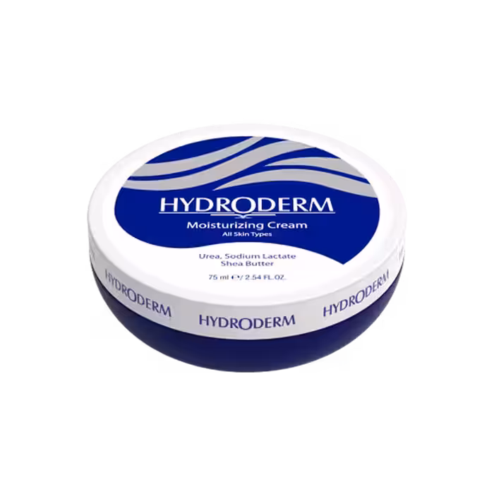 کرم مرطوب کننده دست و صورت انواع پوست هیدرودرمHydroderm Moisturizing Cream For All Skins