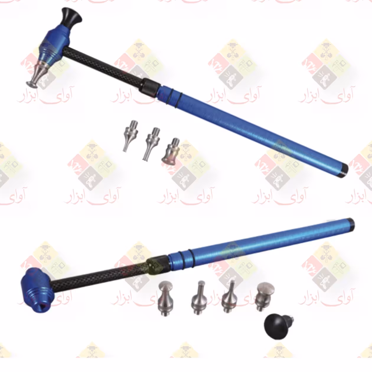 چکش کربنی کشویی 5 سر صافکاری LK مدل H2196