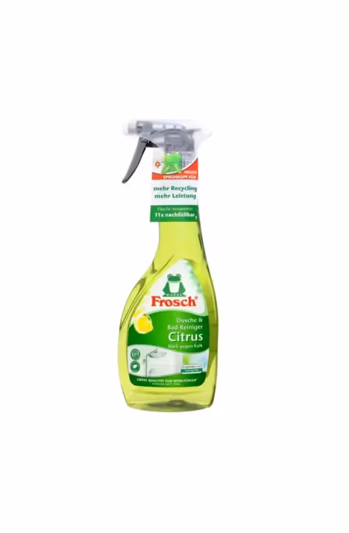 اسپری تمیز کننده شیرآلات فروش FROSCH با رایحه لیمو حجم 500 میل