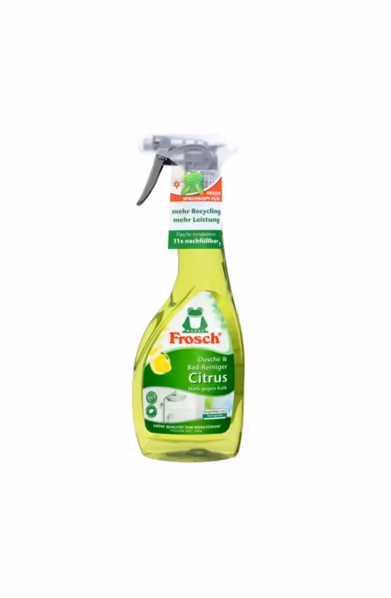 اسپری تمیز کننده شیرآلات فروش FROSCH با رایحه لیمو حجم 500 میل