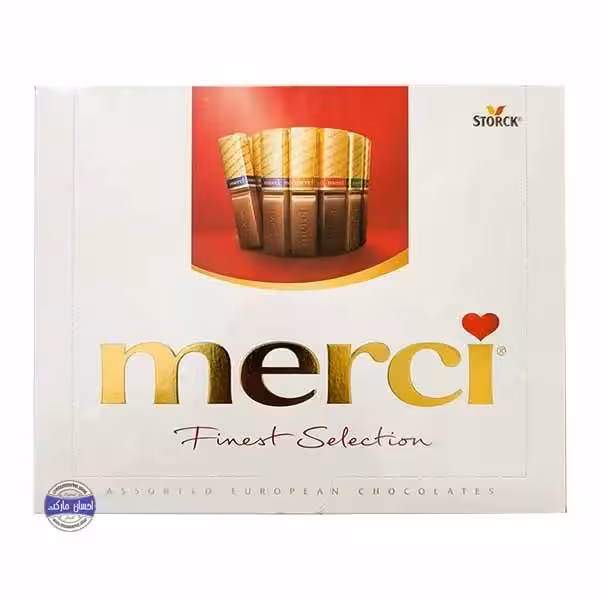 شکلات کادویی مرسی 7 طعم 250 گرم