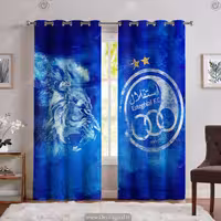 پرده چاپی تیم استقلال برای اتاق پسر PK-5648