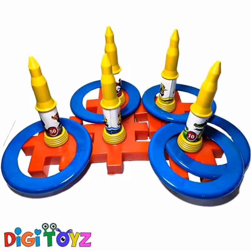 اسباب بازی پرتاب حلقه - مدل کاراکتر انمیشن ها - Ring Toss