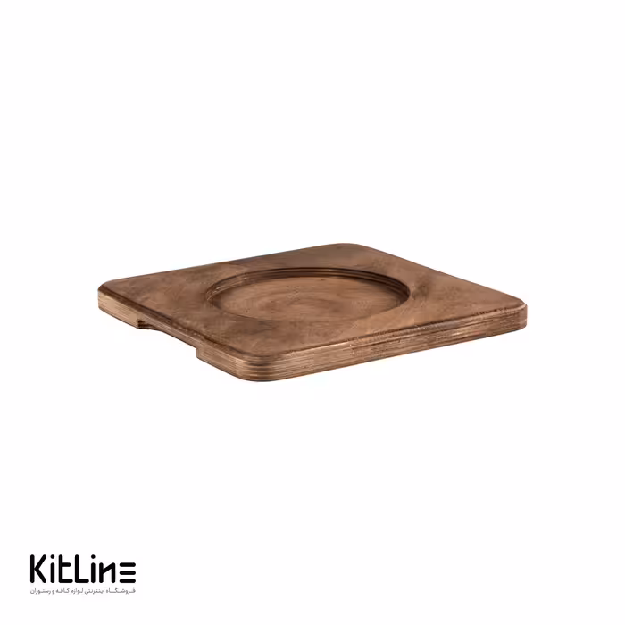 زیره چوبی ظرف چدنی گرد 16 سانتیمتری فیوژن