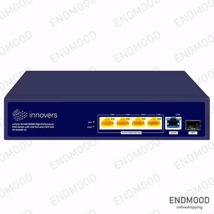 سوئیچ 4 پورت اینوورس مدل IN-1004GP-1C