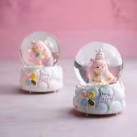 گوی موزیکال برفی دختر هاکان مد  کد  D13