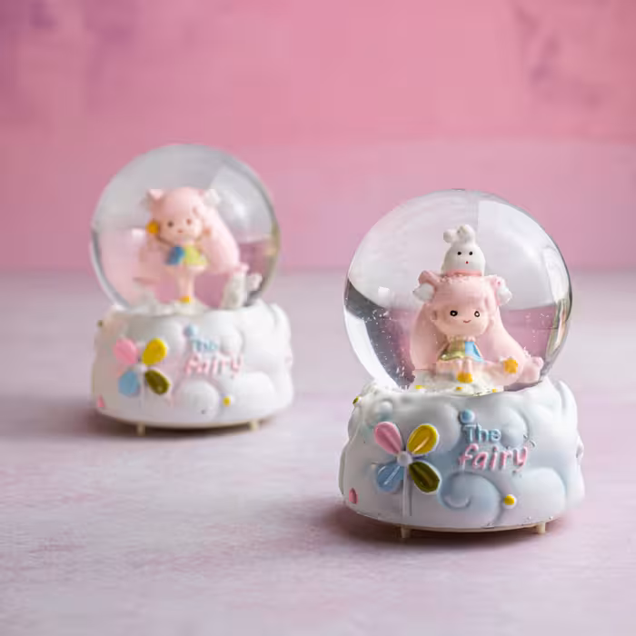 گوی موزیکال برفی دختر هاکان مد  کد  D13