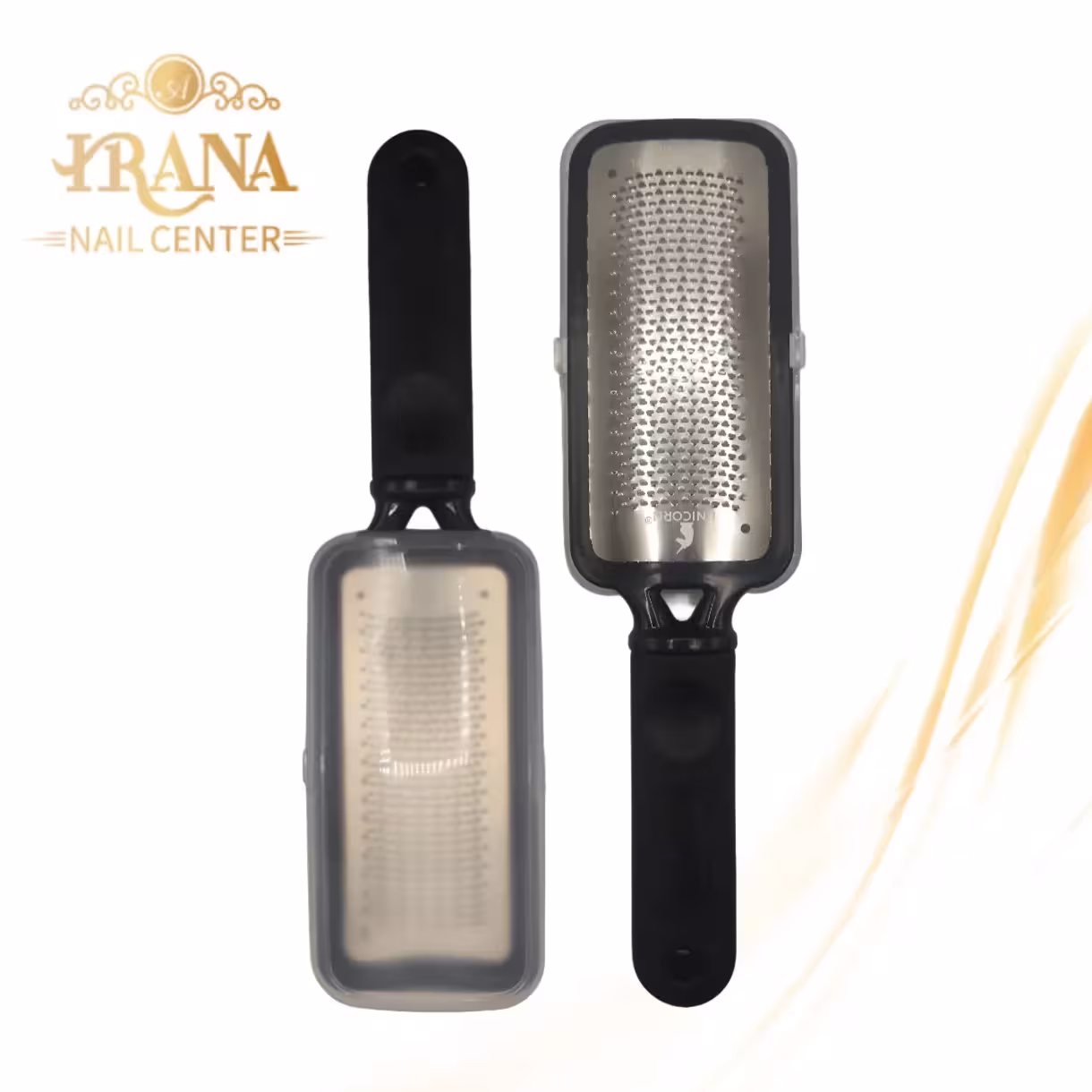 رنده پا دسته پلاستیکی مخزن دار