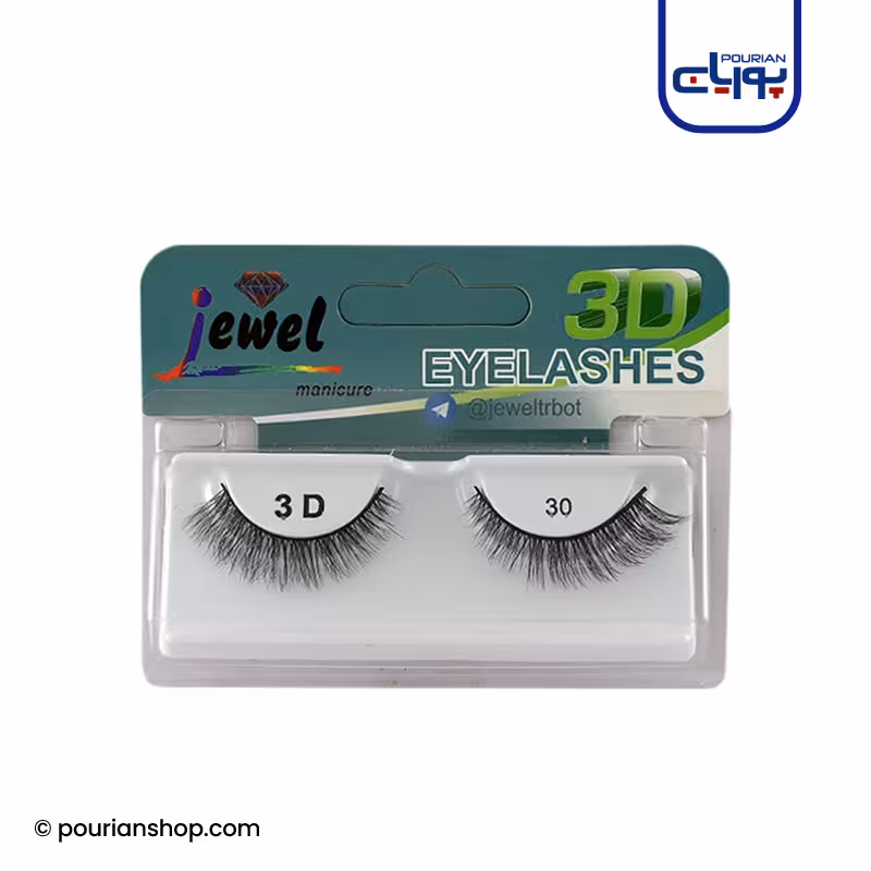 مژه مصنوعی 3D شماره 30 جویل