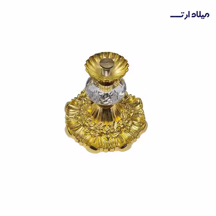 پایه گل رز طلایی ارتفاع10 قطر 12