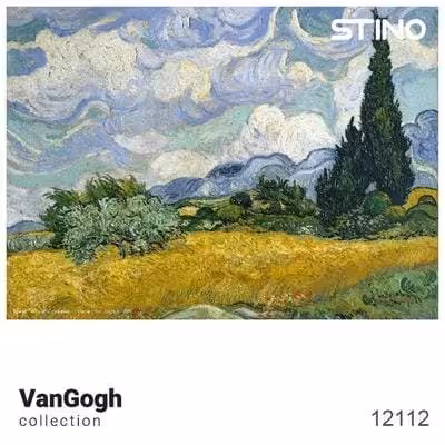پازل شیشه ای استینو 1000 تکه طرح ونگوگ (کد 12112)،(باجعبه)