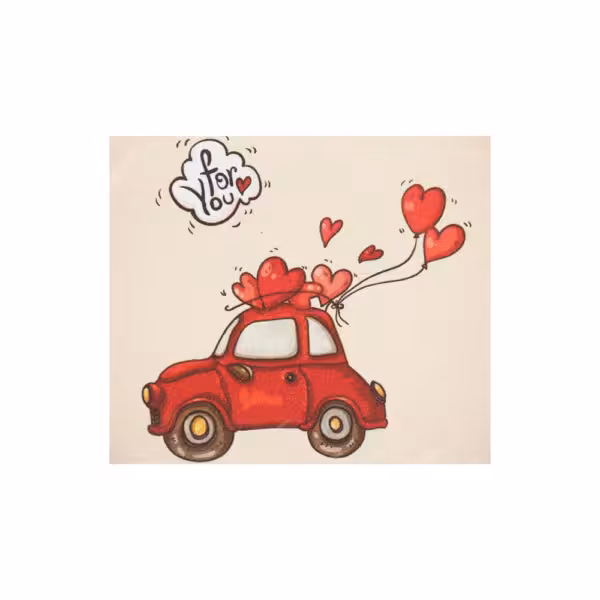 چاپ خوراکی طرح ماشین و بادکنک