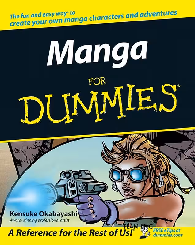 کتاب مانگا فور دامیز Manga For Dummies