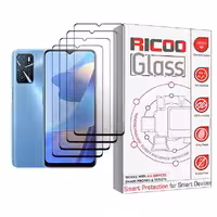 محافظ صفحه نمایش ریکو مدل Ricoo Glass MIX004 مناسب برای گوشی موبایل اوپو A54s بسته چهار عددی