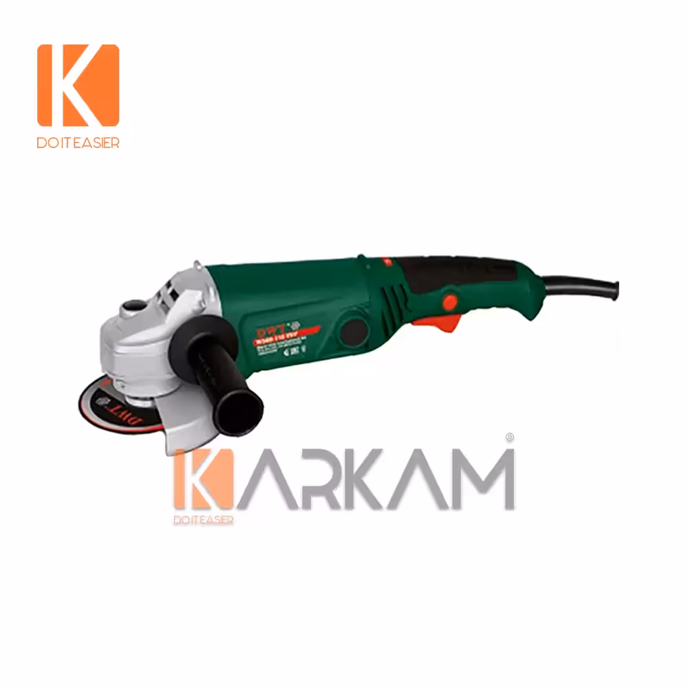 مینی فرز 860 وات دیمردار دسته بلند DWT مدل WS08-115TNV