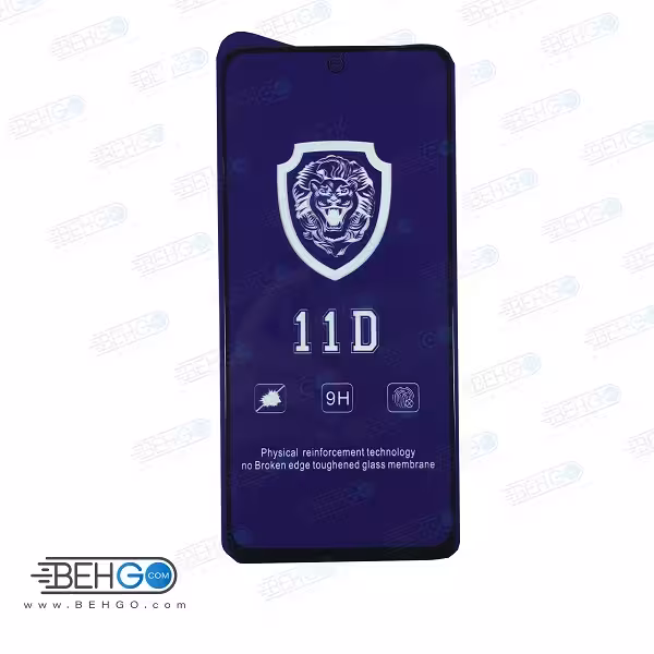 گلس شیائومی ردمی 10 محافظ صفحه شیشه ای تمام صفحه شیائومی Xiaomi Redmi 10