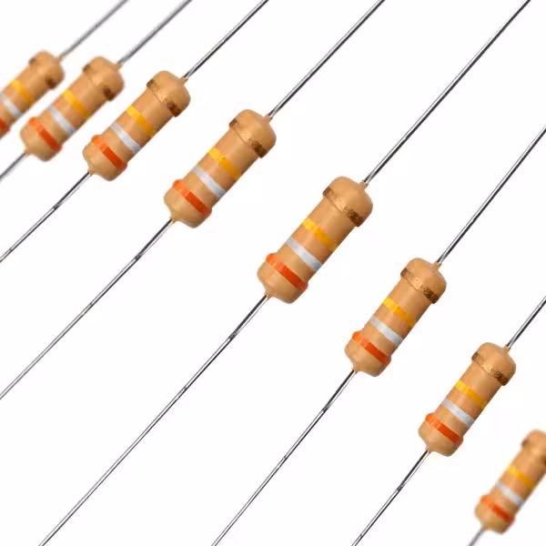 مقاومت 1/2 وات 390K اهم