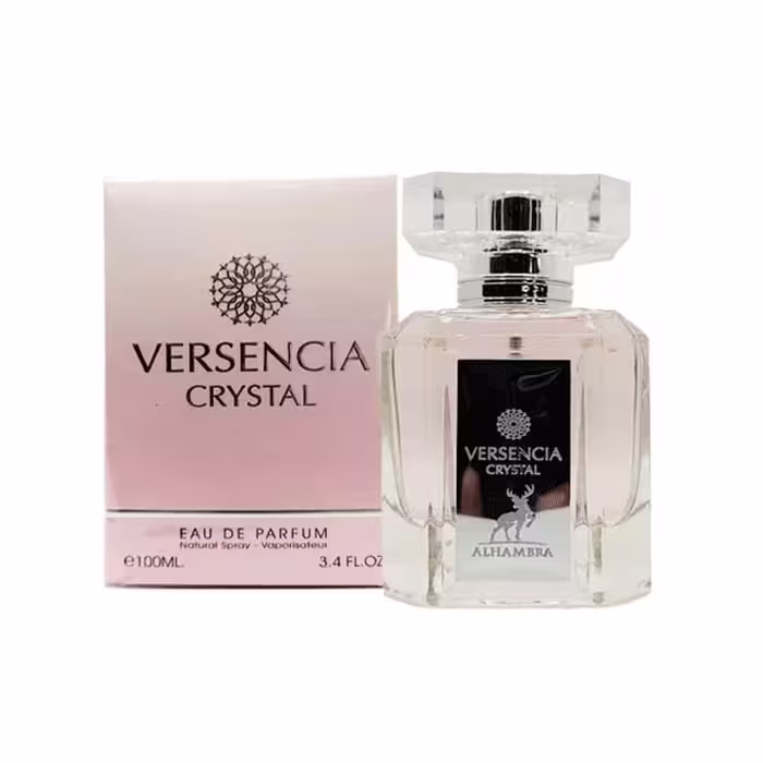 عطر ادکلن زنانه ورساچه صورتی برایت کریستال الحمبرا Alhambra Versencia Versace Bright Cry