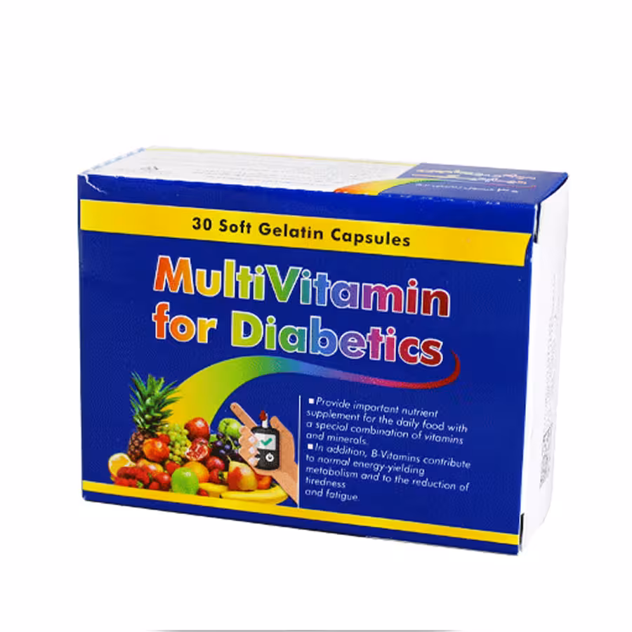 قرص مولتی ویتامین فور دیابتیک