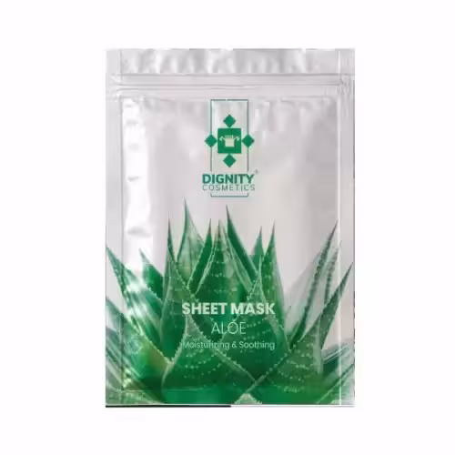 ماسک صورت ورقه ای دیگنیتی حاوی عصاره آلوئه ورا مناسب پوست خشک