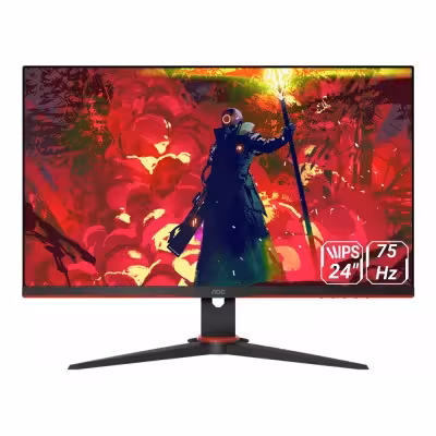 مانیتور گیمینگ 24 اینچ ای او سی مدل 24G2E5 با پنل IPS و رزولوشن FullHD