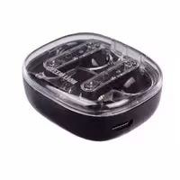 هدفون بی سیم گرین لاین مدل HLO WELL PRO CLARITY TRANSPARENT