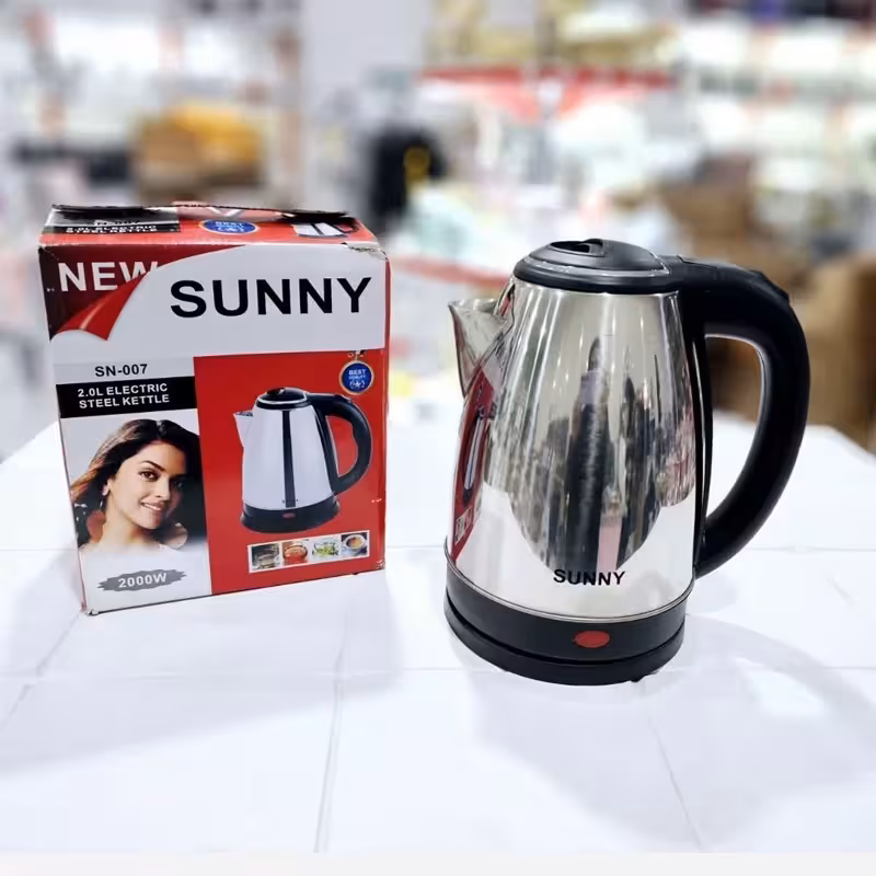 کتری برقی استیل حرفه ای | amazonchi