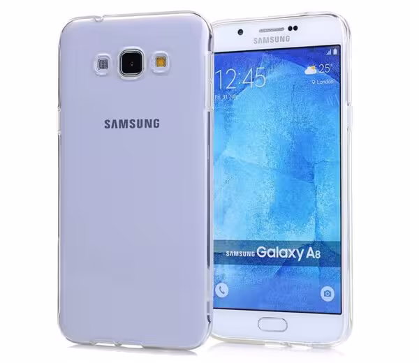 کاور ژله ای شفاف مناسب برای گوشی موبایل سامسونگ گلکسی A8 / A800