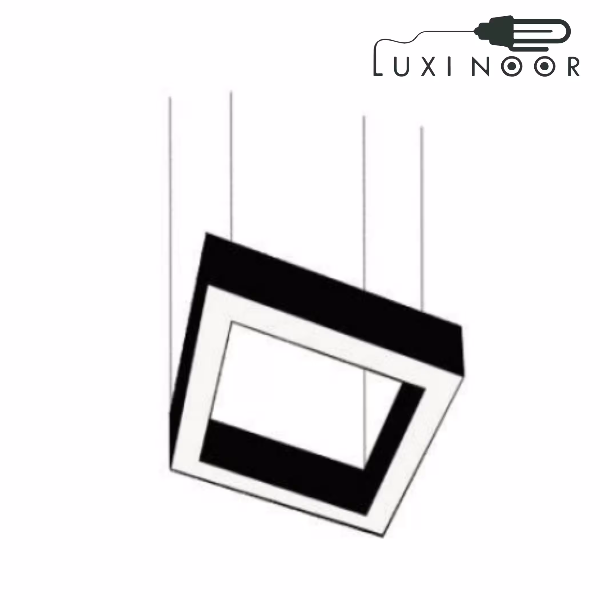 چراغ لاینر آویز مستطیل دیمردار 2*1 M اف ای سی320 وات -7080