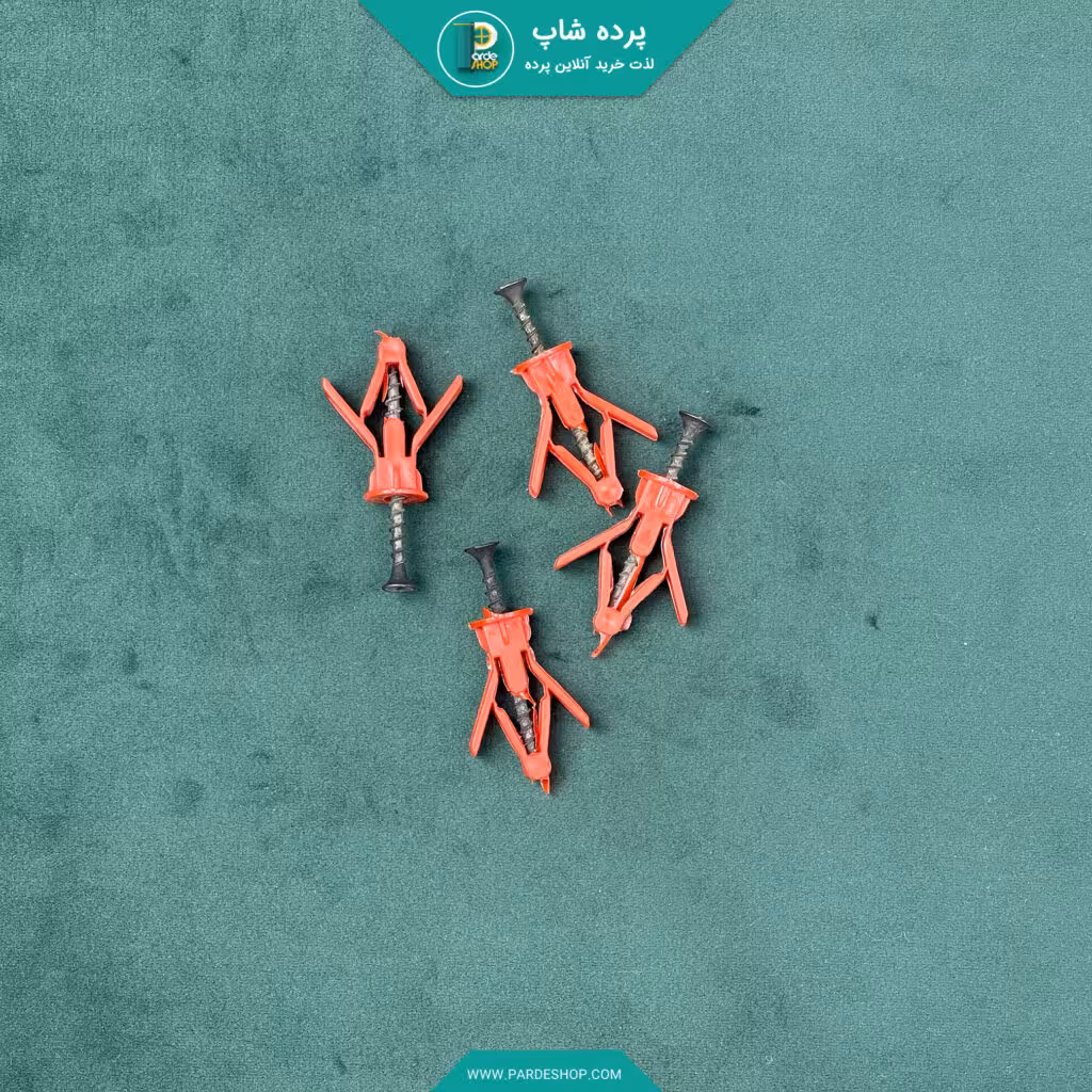 پیچ و رولپلاک پروانه ای (مناسب سقف کاذب)