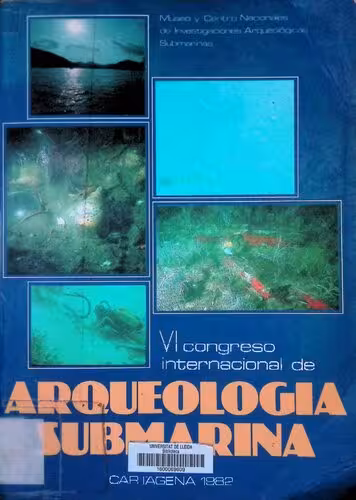 خرید و دانلود نسخه کامل کتاب VI Congreso Internacional de Arqueología Submarina. Cartagena, 1982