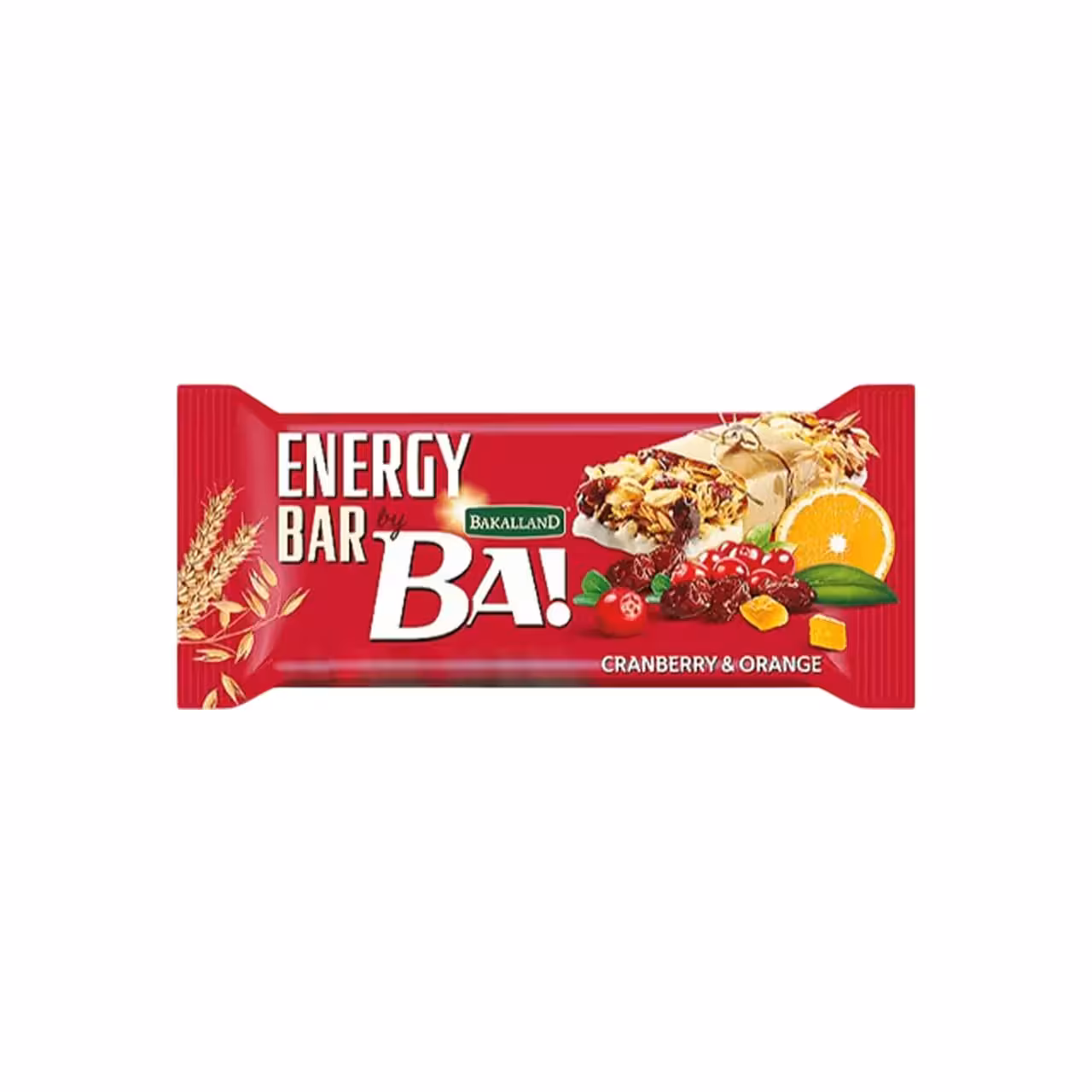 انرژی بار کرنبری و پرتقال Bakalland – حجم 40 گرم