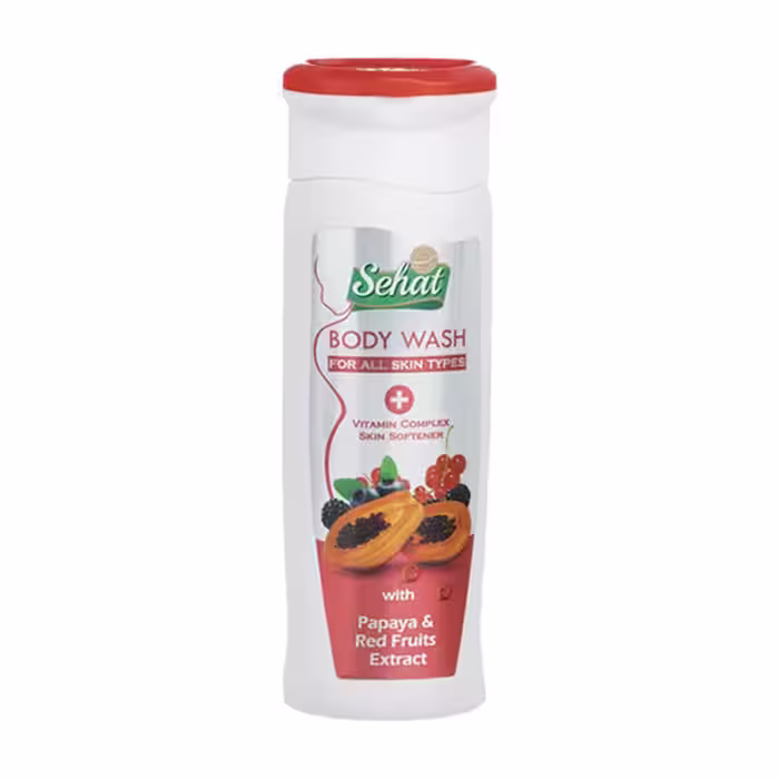 شامپو بدن صحت مدل Papaya Red Fruits حجم 300 میلی لیتری