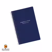 دفتر لغت معنی انگلیسی 80 برگ سرمه ای ایمان (iman)